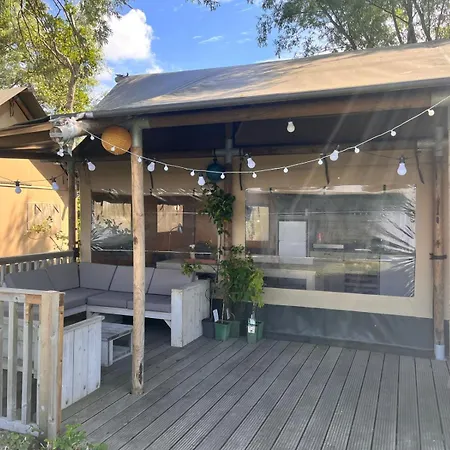 Glampingtent De Saskerlei, De Woudhaven Luxury tent