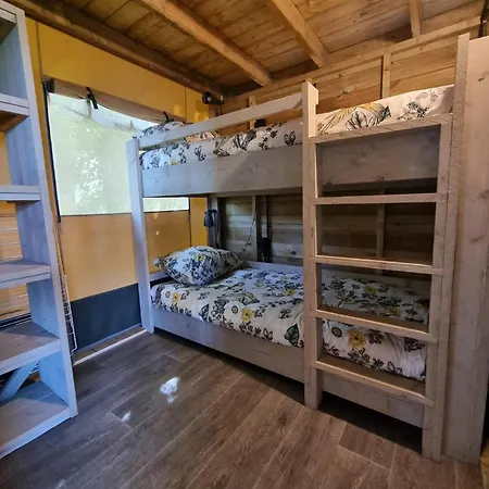 Glampingtent De Saskerlei, De Woudhaven Luxuszelt